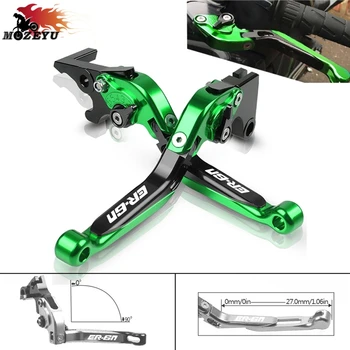 

CNC aluminium Motorcycle Adjustable Folding Extendable Brake Clutch Lever For KAWASAKI ER-6N ER6N ER 6N 2006-2008 2007 er6n