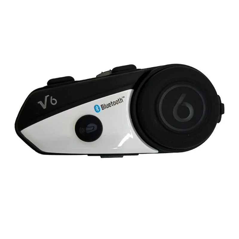 

Motorcycle Vimoto V6 Helmet Bluetooth Headset 1000m Intercom Multi-functional Stereo Headphones Interphones For GPS Radios