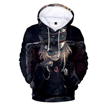 

2020 Anime Saga of Tanya the Evil 3D Kpop print Hooded sweatshirt Men/Women Hip Hop CasualHoodies Boys/girls Children Tops