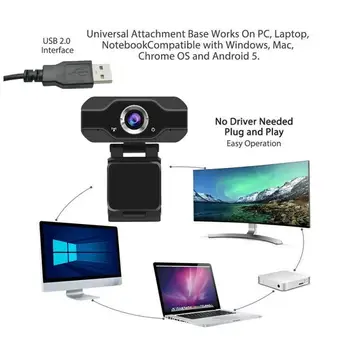 

Auto Focus Webcam 1080P Webcam USB Camera Built-in Mic HD High Quality Web Cam Web Camera For PC Laptop Desktop Computer Driver