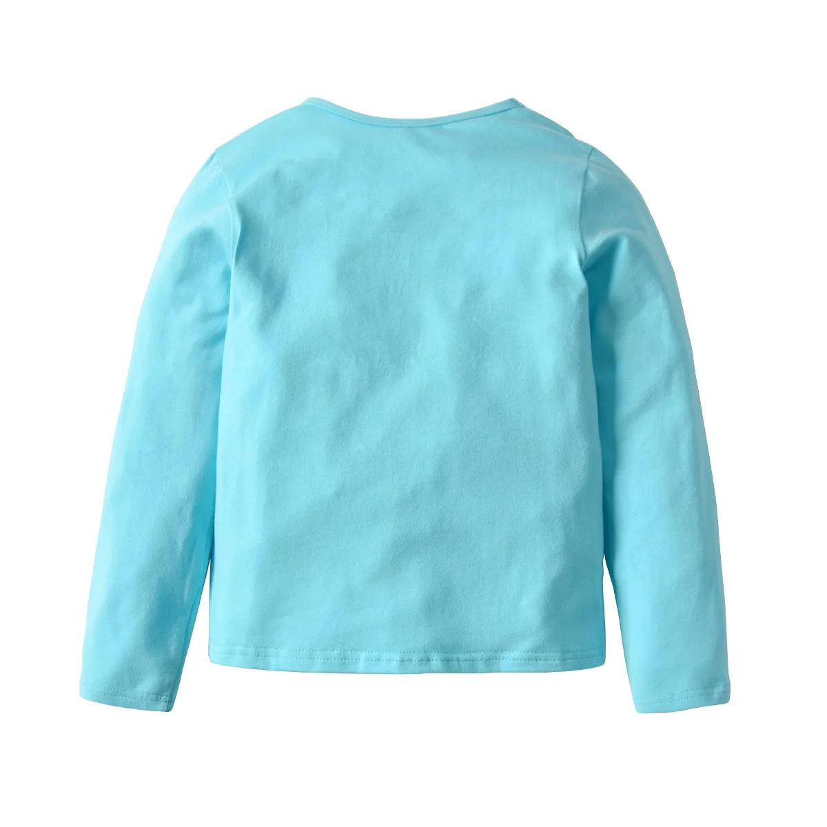 

2019 New Style BOY'S T-shirt Spring And Autumn Long Sleeve Sky Blue Cartoon Car T-shirt BOY'S Big Boy T-shirt