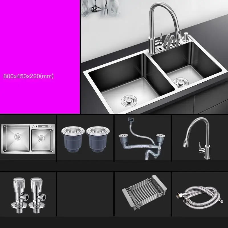 Number 20 Lavandino Umywalka Portable Gootsteen Evier Inox Cuba Para Kitchen Lavabo Pia Cozinha Fregadero De Cocina Dishwash Sink - Цвет: Number 20