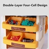 Children's Simulation Repair Toolbox Electric Drill Repair Play House Toys Double-Sided Usable Screw Tool Table Children's Toys 3