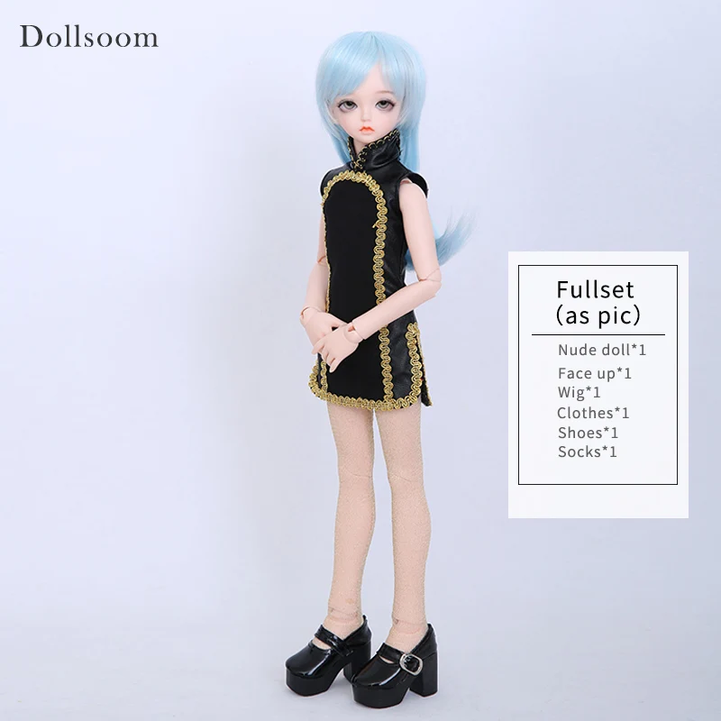 Human Fullset Koori Yuki Ice Elves 1/4, модель тела для маленьких девочек и мальчиков, модные куклы, игрушки для детей, кукла BJD SD - Цвет: Human Fullset