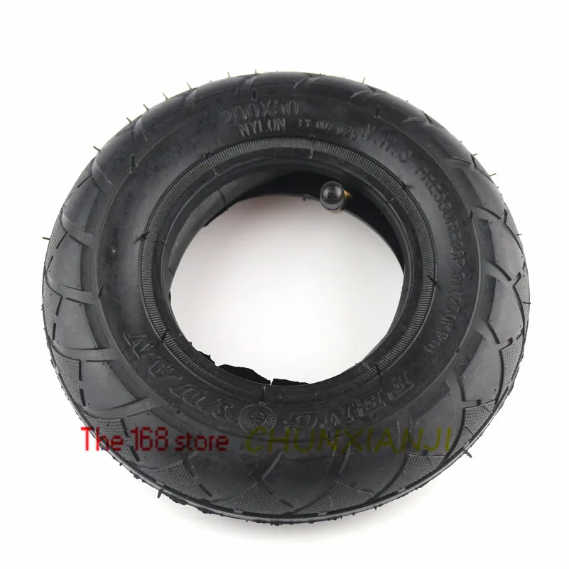 Lightning shipment 200x50/ 8x2" inch Tire Tyre Inner tube For Electic Scooter Motorcycle ATV Moped Parts