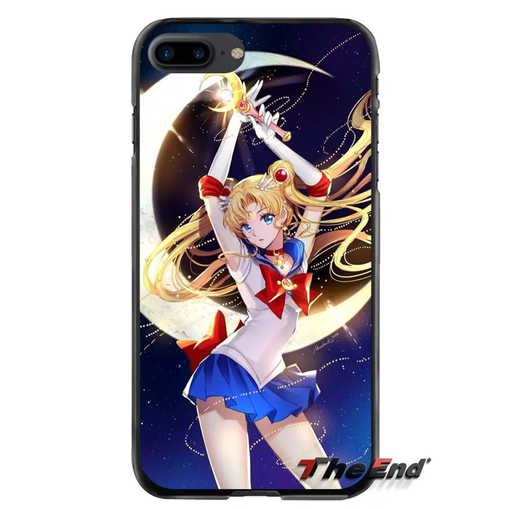 Модный мультяшный Сейлор Мун для девочек huawei P7 P8 P9 P10 Lite Plus Honor 5C 6 4X 5X mate 8 7 9 Аксессуары Чехол - Цвет: images 11