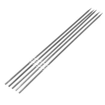 

20Pcs BBQ Utensils 304 Stainless Steel Barbecue Sign Lamb Skewers Iron Sign Roasting Needle Flat Sign Roasted Skewers