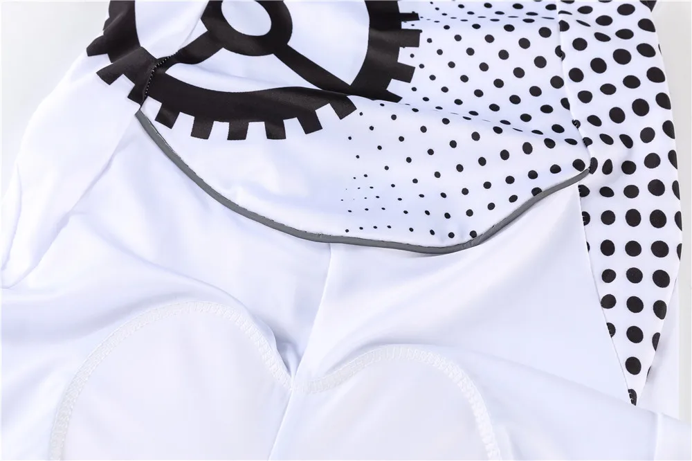 Malciklo men's and  long-sleeved triathlon suit White Cry for freedom bicycle anti-ultraviolet breathable and quick