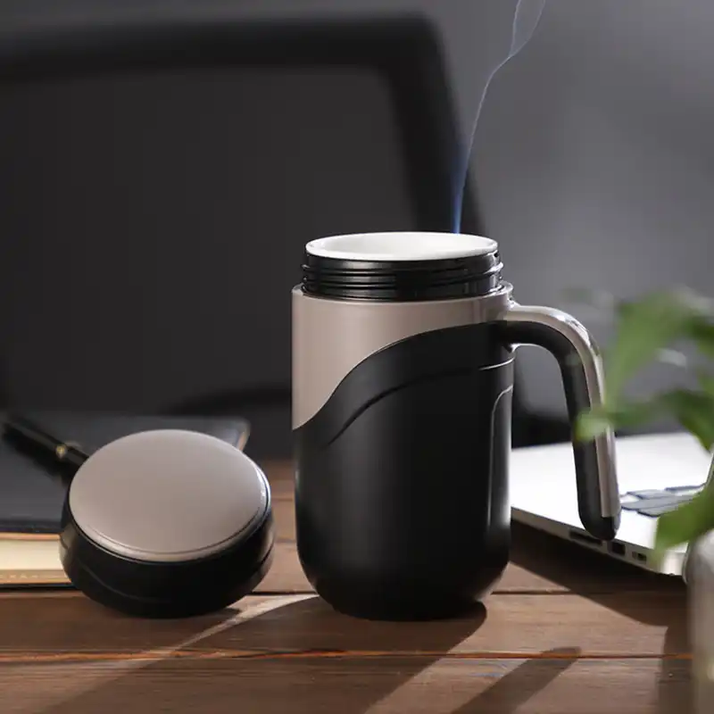 thermos flask cup with handle