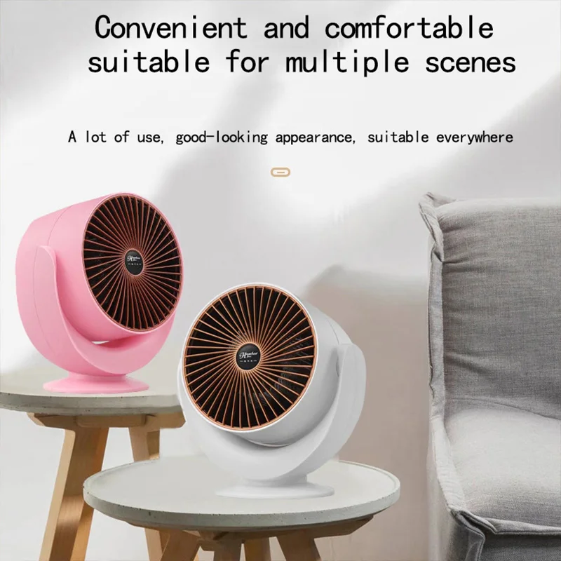 

Wall Electric Heater Mini Fan Heater Desktop Household Wall Handy Heating Stove Radiator Warmer Machine for Winter