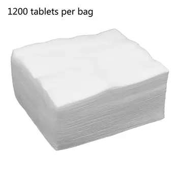 

1200pcs Thin Cotton Pads Disposable Makeup Remover Nail Wipes Facial Cleaner NEW