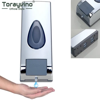 

Torayvino POP New Soap Dispenser ABS Wall Mounted Sanitizer Dispenser For Kitchen Bathroom Bottle Box Shampoo Dispenser