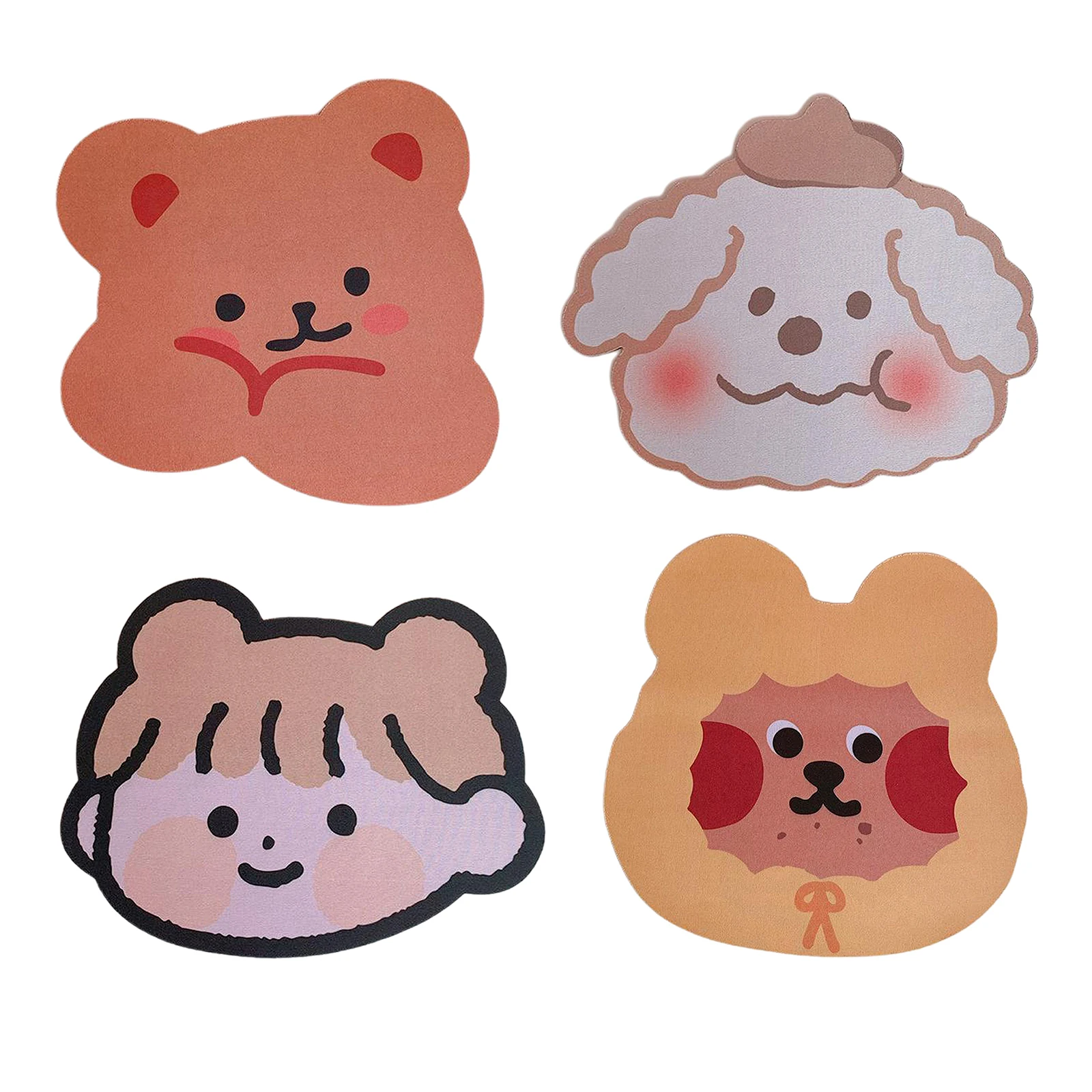 Kids Mouse Pad Customized Small 8.3'x7.1' Cartoon Mouse Pad Non-slip  Wrist Support Mouse Rubber Base Office