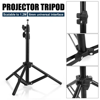 

Sturdy Projector Telescopic Bracket Hoisting Home Theater Adjustable Retractable 120mm Aluminum Alloy Mount Projector Mount