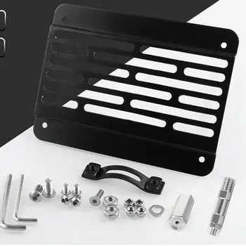 

American Car Trailer Hook License Plate Frame Skeleton License Plate Frame Aluminum Alloy License Frame