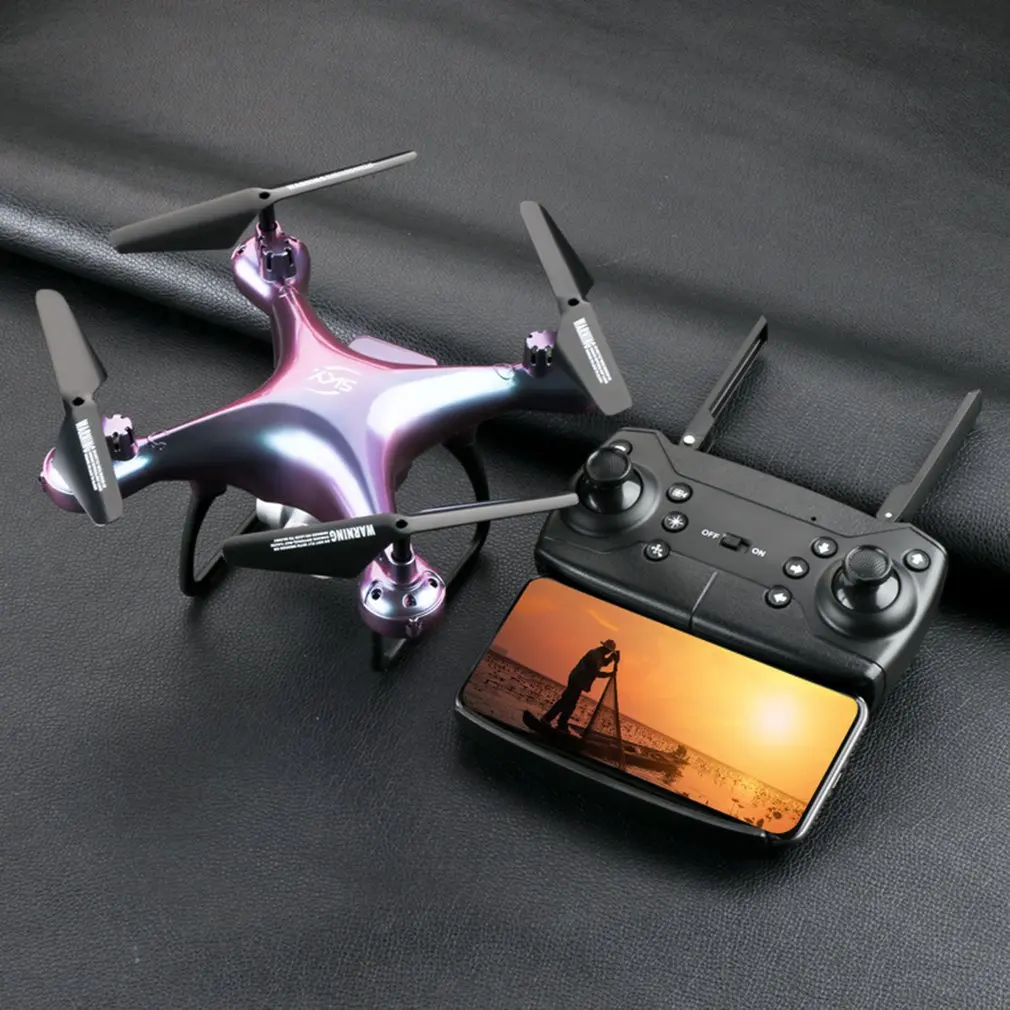 TC-1 Starry Sky Drone HD 720P/1080P/4K WiFi Aerial Photography HD Camera Drone 20 Minutes Flight RC Helicopter w/ VR Glasses