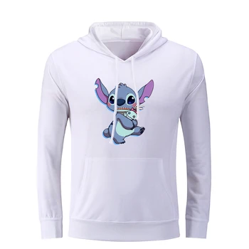 

Cute Lilo & Stitch Ohana Family Song Of The Llama Baphocats Brutal Kittens Graphic Hoodie Sweatshirt Strings Hooded Pullover