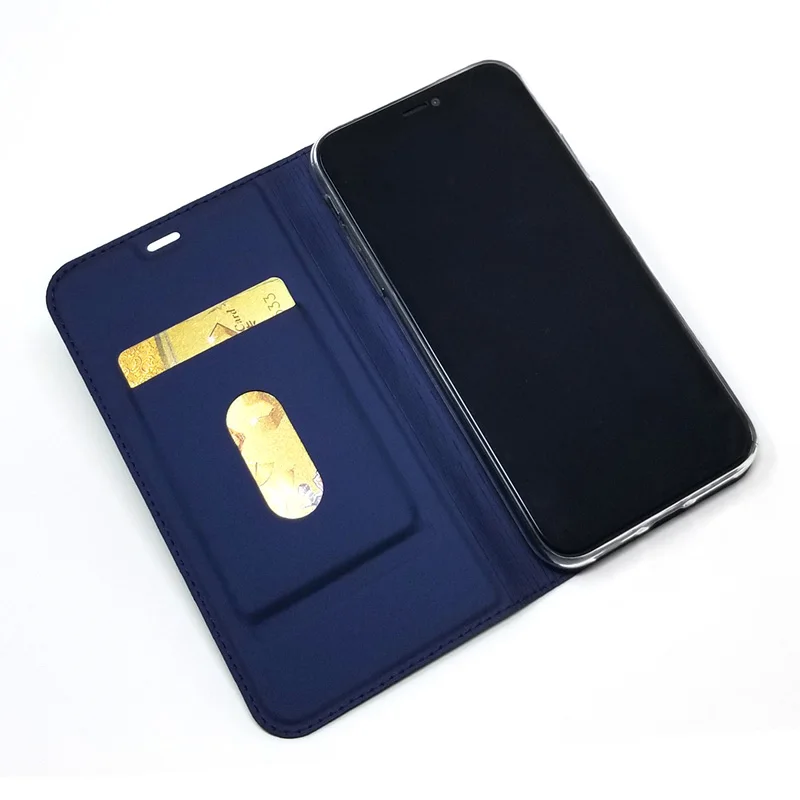 Роскошный кожаный флип-кейс с магнитной абсорбцией для iPhone 11 Pro Max