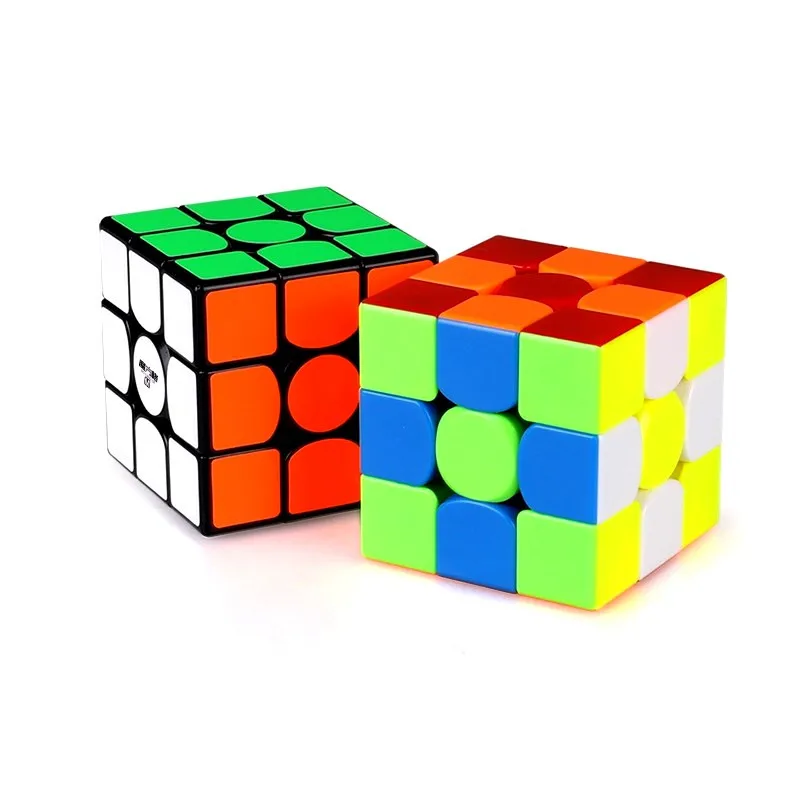QIYI WuWei M 3x3x3 магнитные Волшебные кубики безопасный ABS Профессиональный Многоцветный/черный 3x3 ультра-Гладкий скоростной куб-головоломка детская игрушка подарок