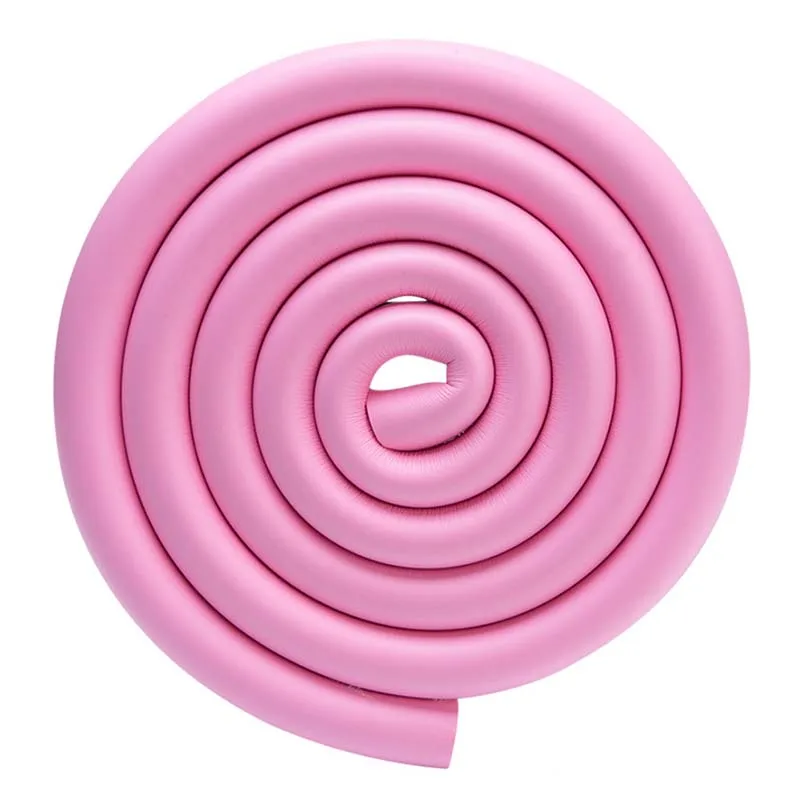 pink 20mm 2 м защитный уголок для Детей Протектор Детские протекторы для мебели угловая Защита детская защитная накладка на углы ленты - Цвет: pink 20mm