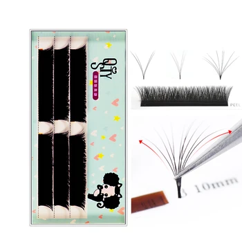 

V Type Eyelash Natural Long Individual Cluster Eyelash Extension Professional 3D Mink False Eyelashes Makeup Faux Soft Eye Lash