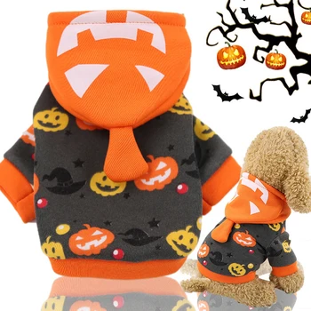 

Halloween Carnival Cat Clothes Funny Pet Clothes Winter Jackets Dog Halloween Costume Outfit For Small Dogs Two Feet Clothes New