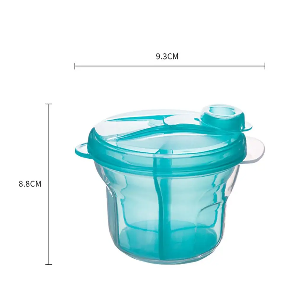 Portable Milk Powder Dispenser, Snacks Storage Box, 4-layer Food Supplement  Formula Storage Container For Travel, Bap Free - Temu