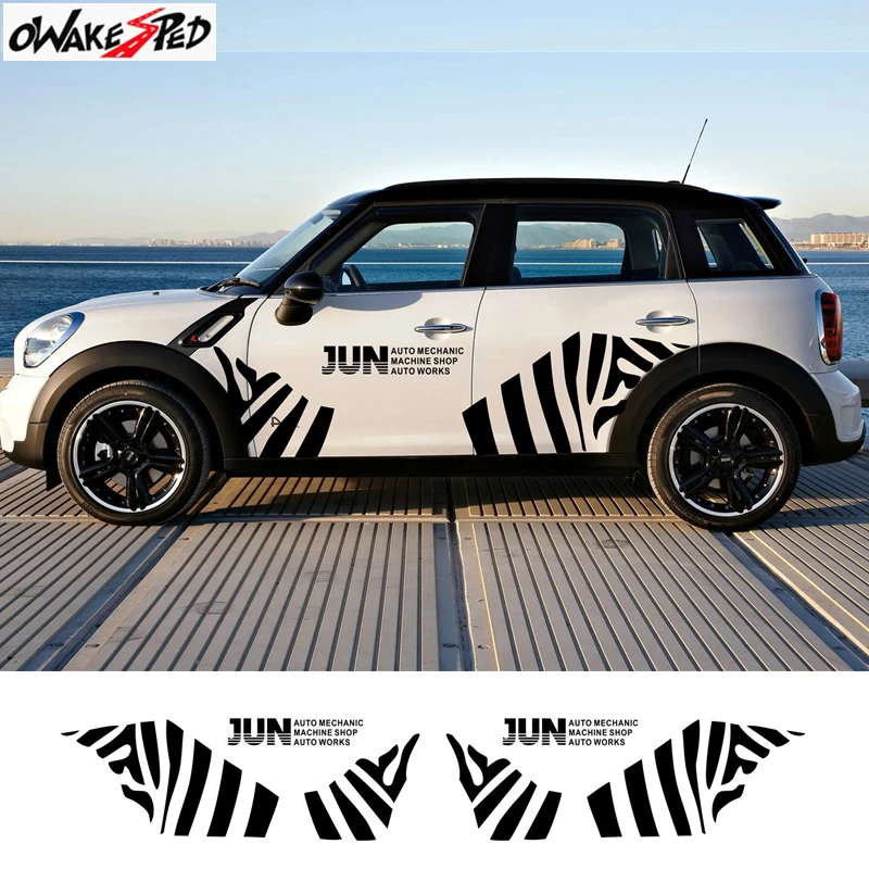 Auto Nicht-fading Körper Aufkleber Abdeckung Decals Für Mini Cooper R55  Clubman R56 R60 R61 F54 F55 F56 F60 countryman Auto Zubehör - AliExpress