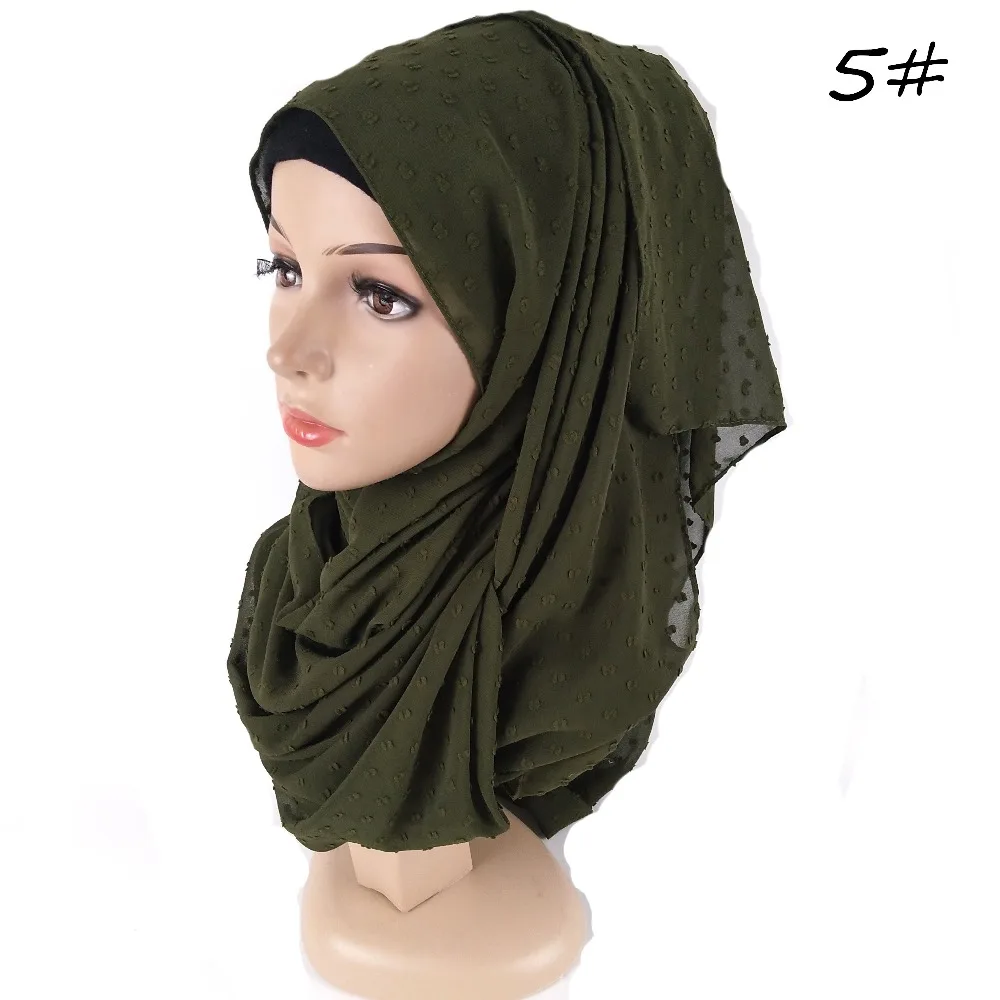 S87 10pcs High quality new chiffon material hijab scarf shawl women maxi wrap headband can choose colors