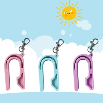 

Professional Child Safety Belt Keychain Tool Car Seat Key Safety Seat Unlocking Portable Unlock Child Safety Belt Accessories