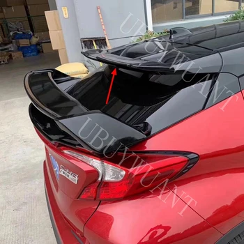 

Car Styling ABS Plastic Primer Color Exterior Car Rear Spoiler Tail Trunk Boot Wing Decoration For Toyota CHR C-HR 2018 2019