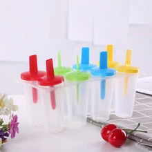 8 เซลล์ DIY Popsicle Moulds ไอศกรีม Makers ครัวเครื่องมือแช่แข็ง POP แม่พิมพ์เป็นมิตรกับสิ่งแวดล้อมน้ำผลไม้ Purees ...(China)