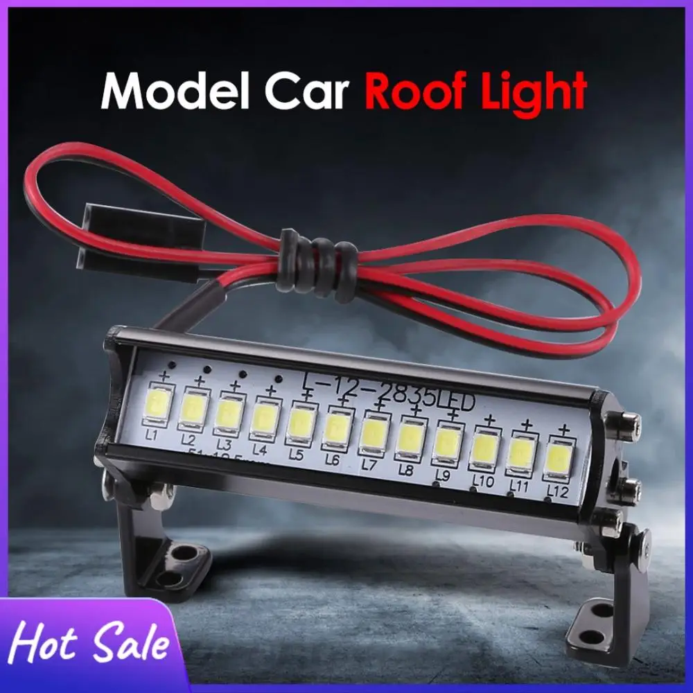 Rc-Car Car-Accessories Body-Shell-Lights Truck Led-Roof-Light Rock-Crawler Axial Scx10