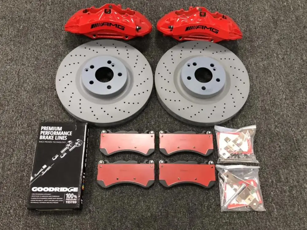 

Jekit high quality big disc brake caliper AMG6 with 360*36mm drilled rotor for W204 W212 CLS