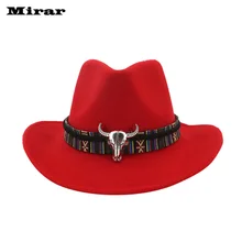 Зимняя Мужская и Женская тканая ковбойская шляпа, Классическая уличная шляпа Cattleman