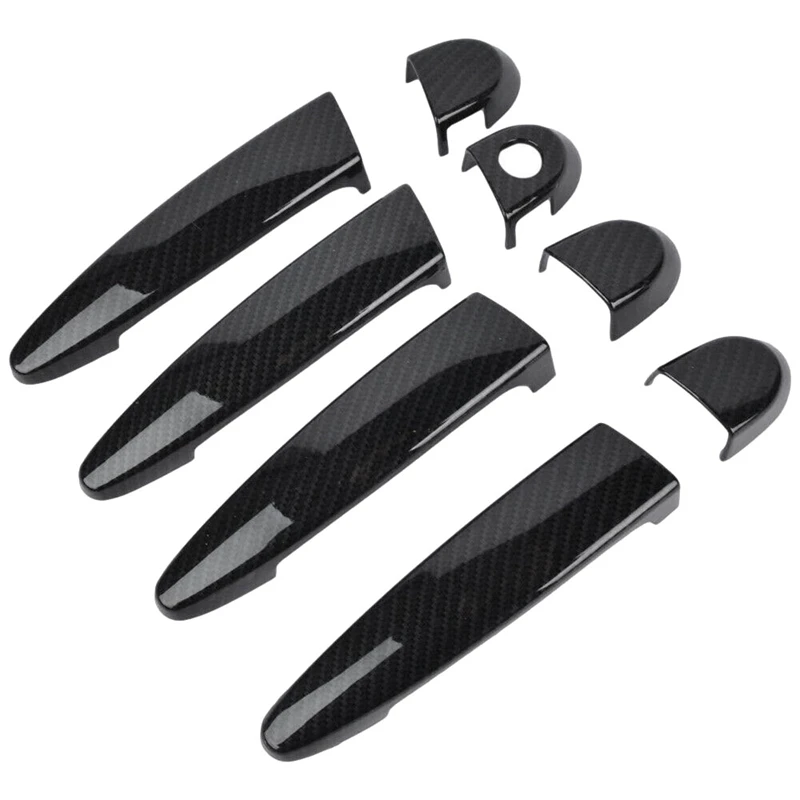 Carbon Fiber Outside Exterior Door Handle Cover Forbmw 1 2 3 4 Series E87 E90 E91 E92 E93 F30