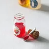 NEW 2PCS/Set 1:12 Miniature Fruit Jam Bottle Bee Honey Pretend Food for Dollhouse Kitchen Play Accessories 6