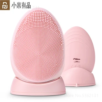 

Xiaomi Deerma Facial Skin Cleansing Massage Device Sonic vibration Washing Beauty Tools 200% Large Cleaning Brush Silica Gel