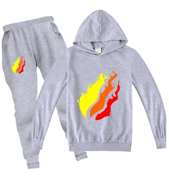 

Autumn Children Hoodies Unspeakable Alan Walker Sweatshirt Baby Girl Clothes Long Sleeve Cartoon Kids Boy Two Piece Outfits