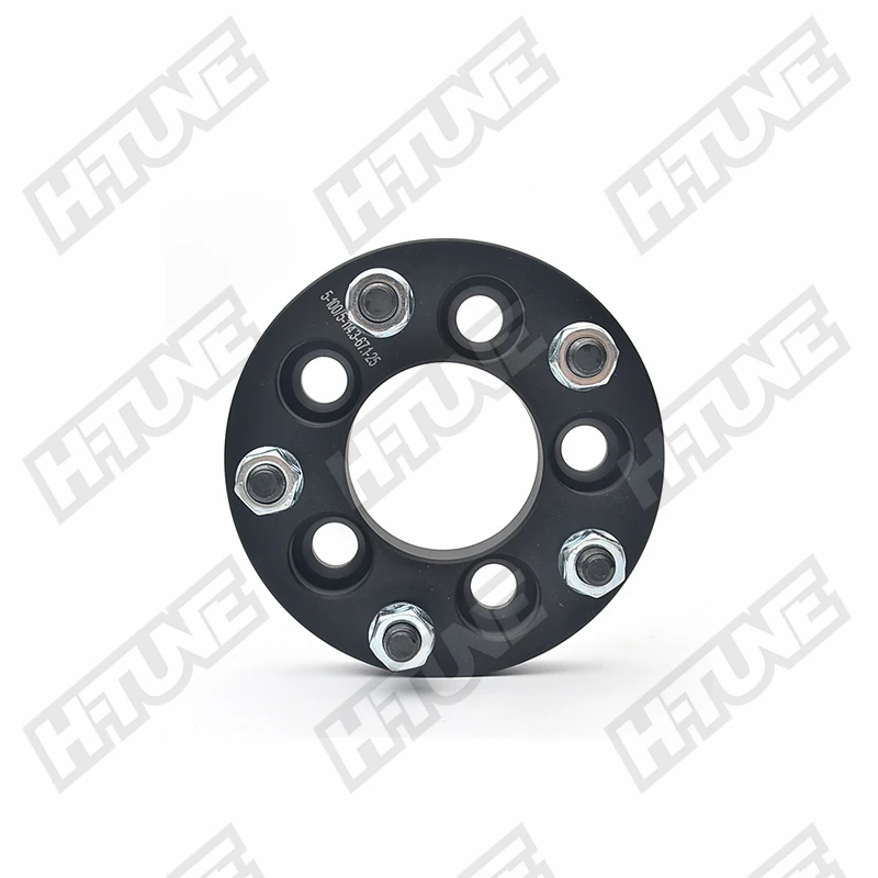 H-TUNE 4PCS Forged Aluminum Black 5x100 to 5x114.3
