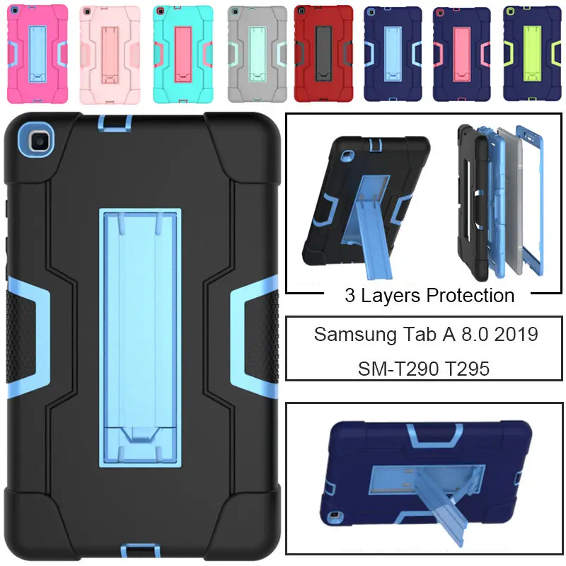 Чехол для Samsung Galaxy Tab A 8 0 2019 SM-T290 T290 T295 T297 ударопрочный полноразмерный детский