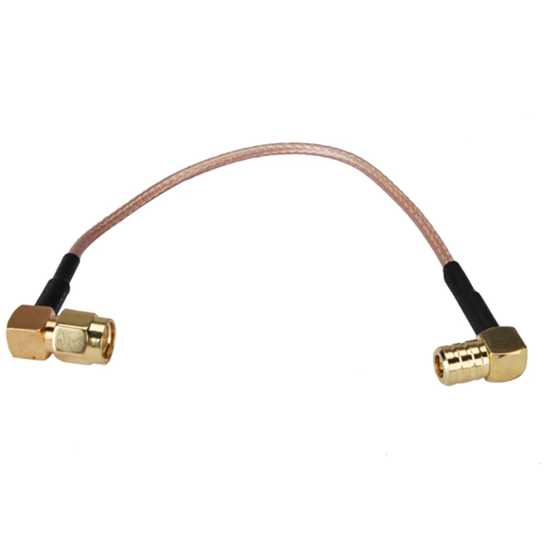 Superbat 2X RF SMA Male Right Angle to SMB (female pin) RG316 15cm Cable Assembly | Мобильные телефоны и аксессуары