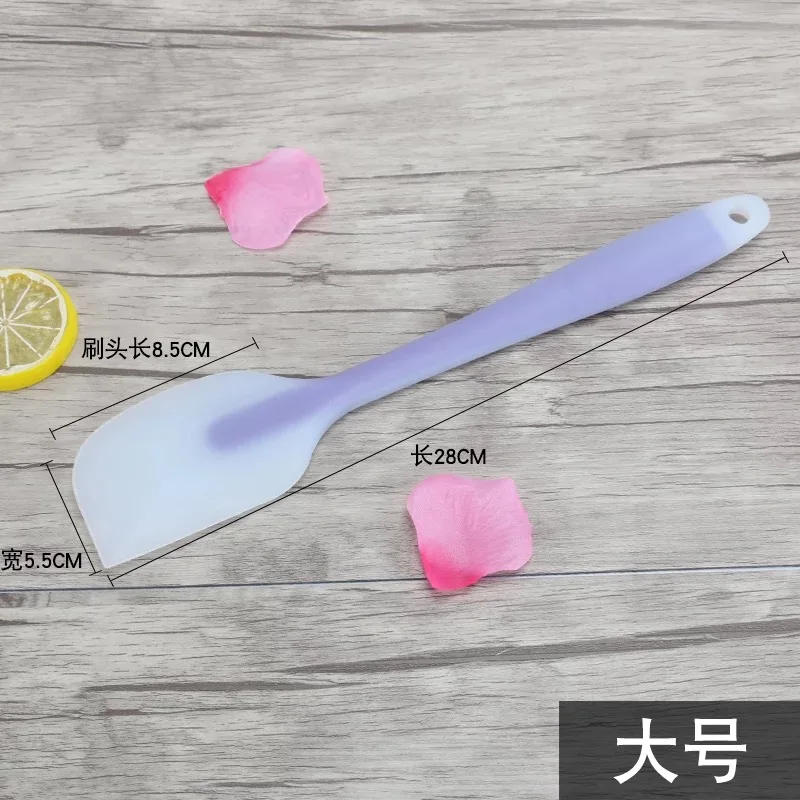 Large scraper Pastry and pastry accessories cake with spatula silicone spatula baking pastry cream scraper Cream scraper kitchen supplies - Цвет: Large scraper