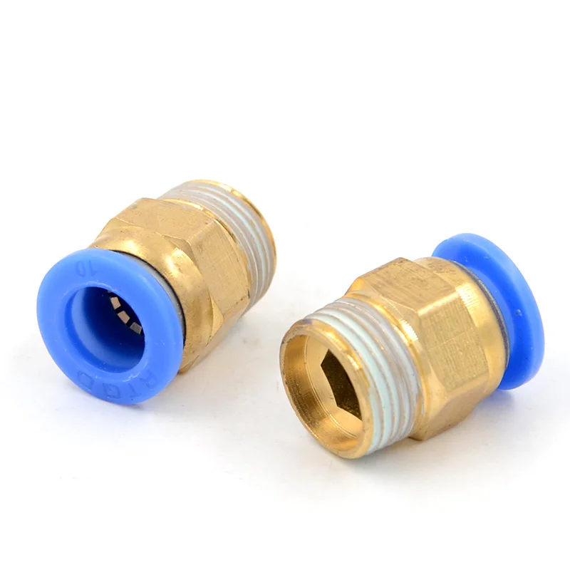 

PC Pneumatic Quick Threaded through the Head PC6-M5 PC6-01 Copper Pick up Head PC8-02 PC10-03 PC12-04