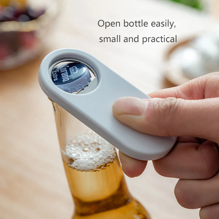 Creative Stainless Steel Beer Bottle Opener Fridge With Coke