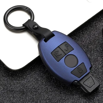 

Fashion ABS+Silica gel Carbon fiber Car Remote Key Case Cover For Mercedes benz A B R G Class GLK GLA w204 W251 W463 W176 shell