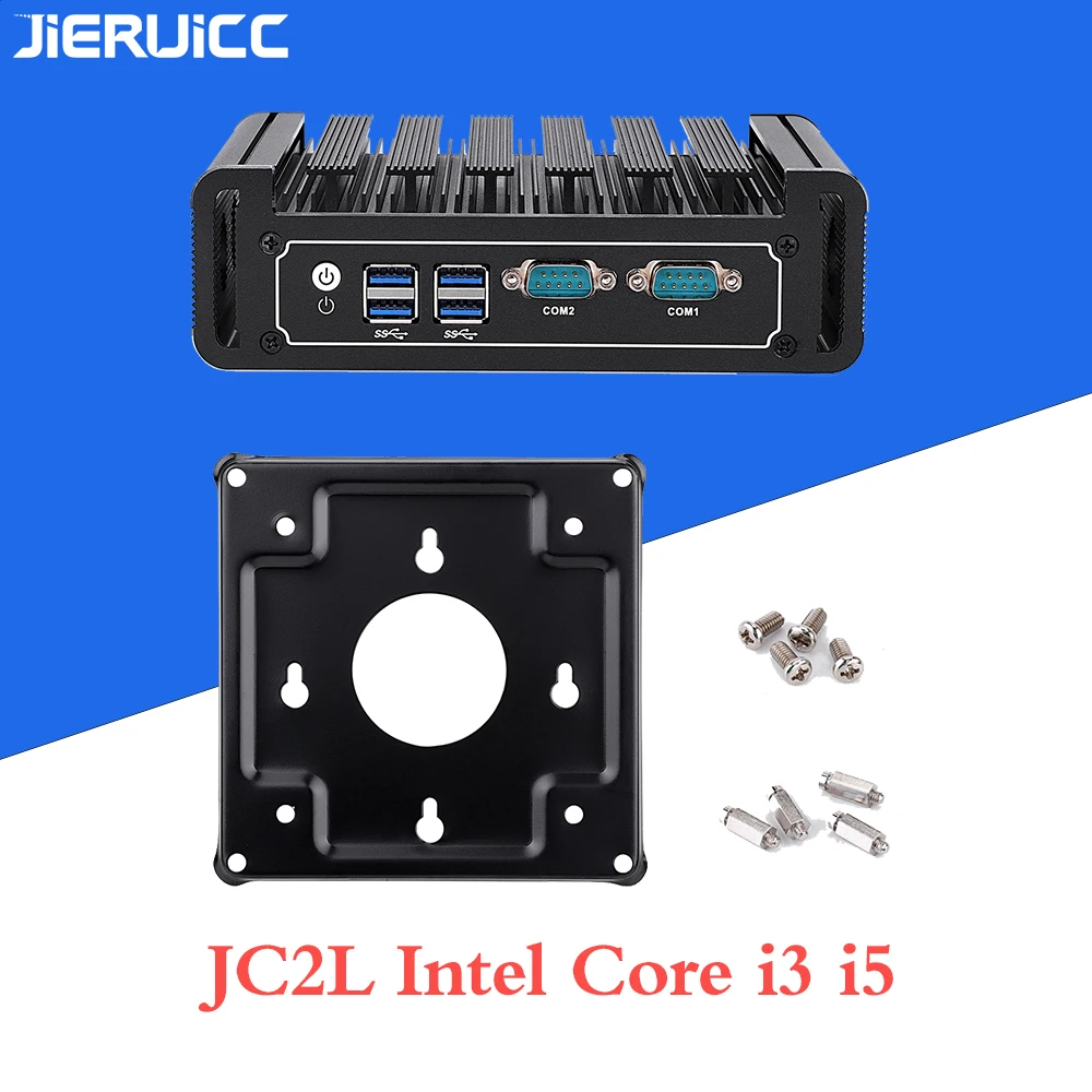 Безвентиляторный мини-компьютер core i3 7100u i5 7200u с оперативной памятью ddr4. m.2 ssd, 4 usb3.0, 2 usb 2,0 двойной Дисплей hdmi. dp порт