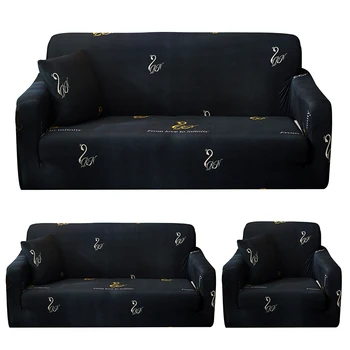 

Slipcovers Sofa Cover All-inclusive Slip-resistant Sectional Elastic Full Couch Cover Single/Two/Three-seater Furniture Covers