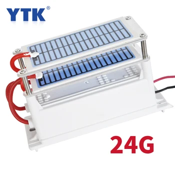 

24g 220V Honeycomb Ozone Generator Ozonizer High Ozone Output Sterilization Disinfection Air Purifier Homecare Cleaner