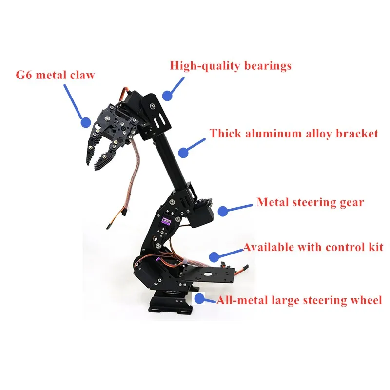 metal robot arm